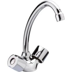 Robinet évier Equinoxe - Sider - Bec Tube - Têtes à Clapet