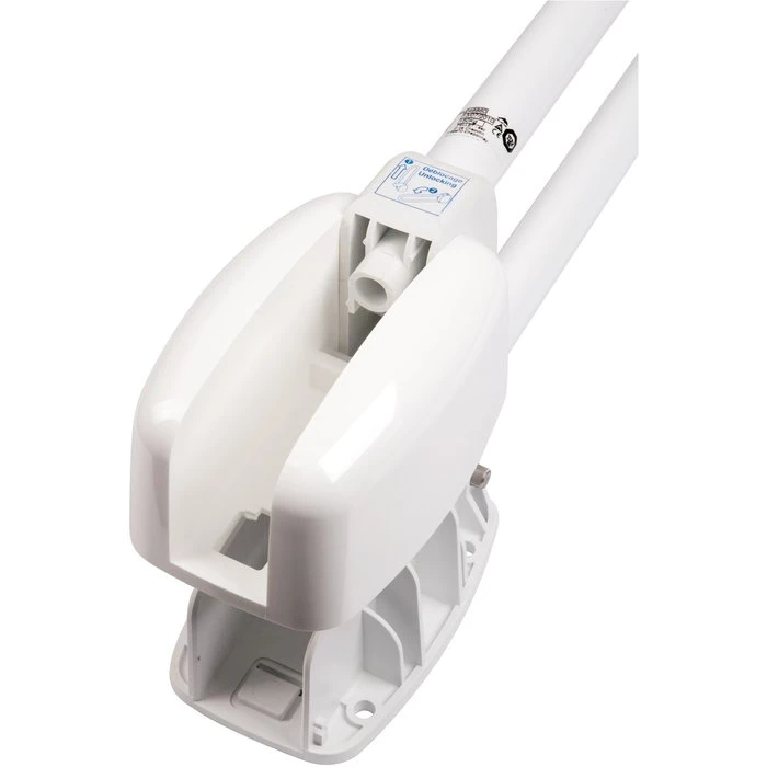 Barre D'appui Relevable - 600 Mm - Ø 30 Mm - Inox époxy Blanc - Pellet ASC – Image 3