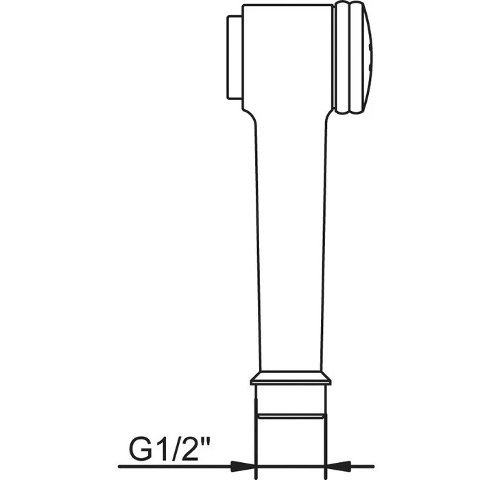 Douchette Lave-bassin à Bouton Poussoir - Presto – Image 2