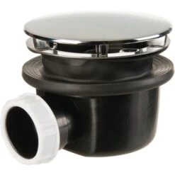 Bonde De Douche Horizontale - Ø 90 Mm - Extra-plate - Valentin