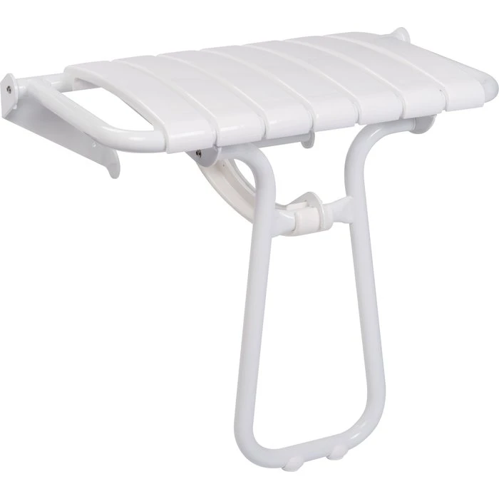 Siège De Douche Escamotable Blanc - 360 X 580 X 500 Mm - Pellet ASC