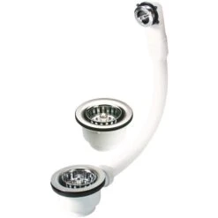 Ensemble Bonde à Panier - Plateau Ø 84 Mm - Nicoll