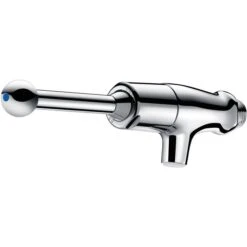 Robinet De Lavabo Mural - Tempostop à Levier - Delabie