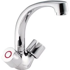 Robinet évier Equinoxe - Sider - Bec Luxe - Têtes Céramique