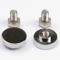 Écrou Borgne - Presto - Livré Avec Vis - Pour Grille De Pomme De Douche 50 Et 50B - Sachet De 5