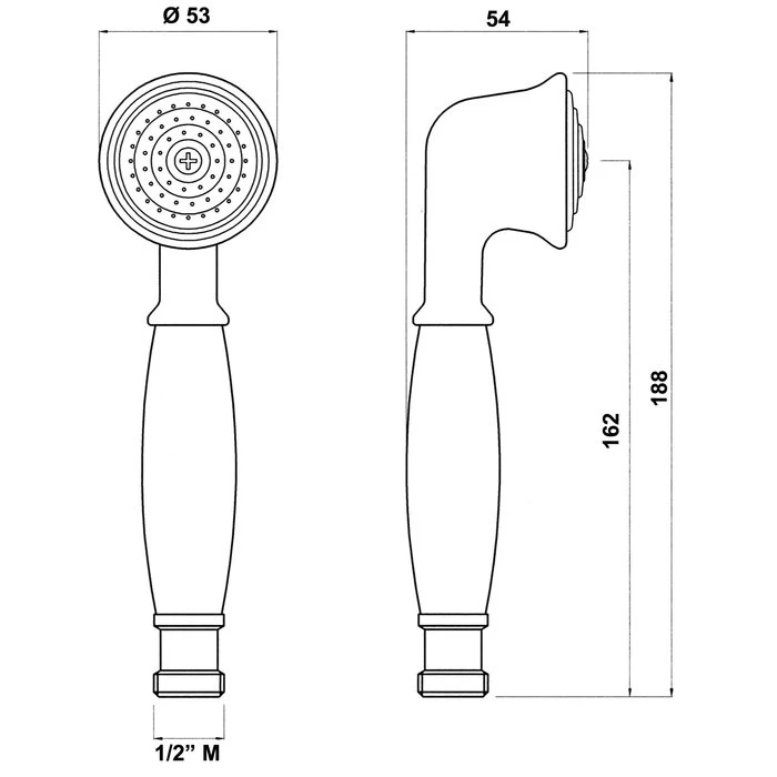 Douchette - Rétro - 1 Jet – Image 2
