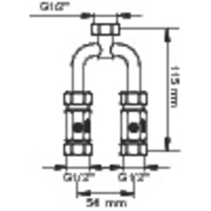 Robinet Pré-mélangeur - Avec Clapets Anti-retour - M 1/2" - Presto – Image 2