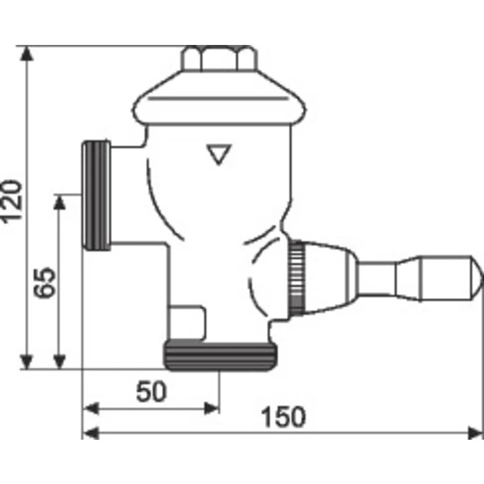 Robinet De Chasse - Commande à Manette - M 1"1/4 - PRESTO EYREM - Presto – Image 2