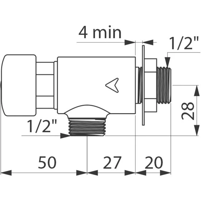 Robinet De Lave-mains - Tempostop - Delabie – Image 2