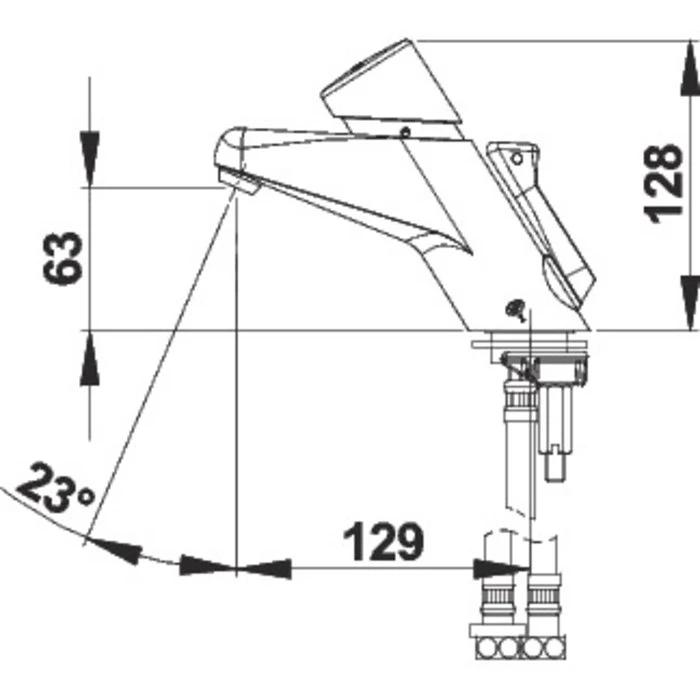 Mitigeur De Lavabo - PRESTOMIX 2020 - Presto – Image 2