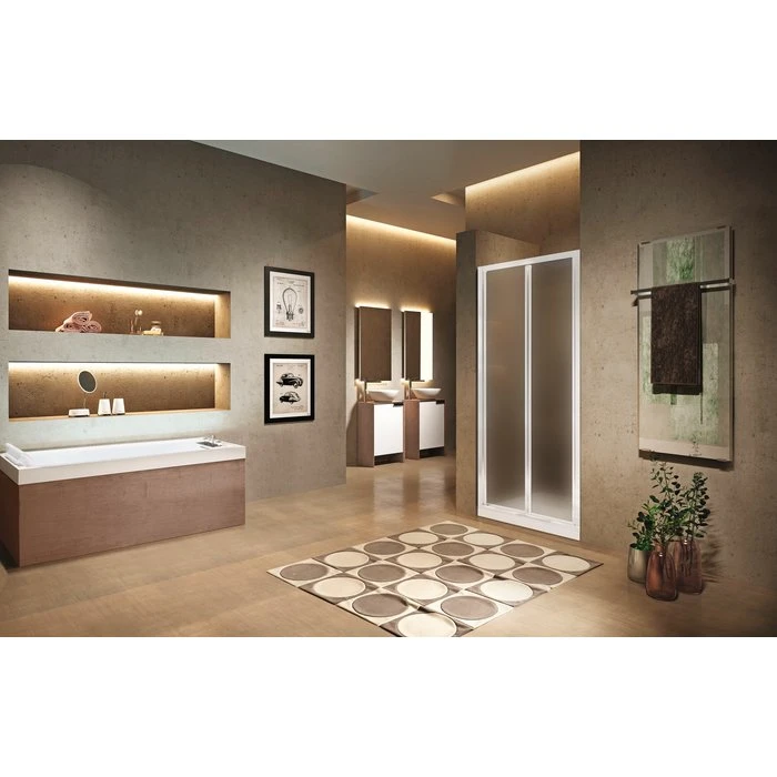 Porte De Douche Escamotable Lunes 2.0 S