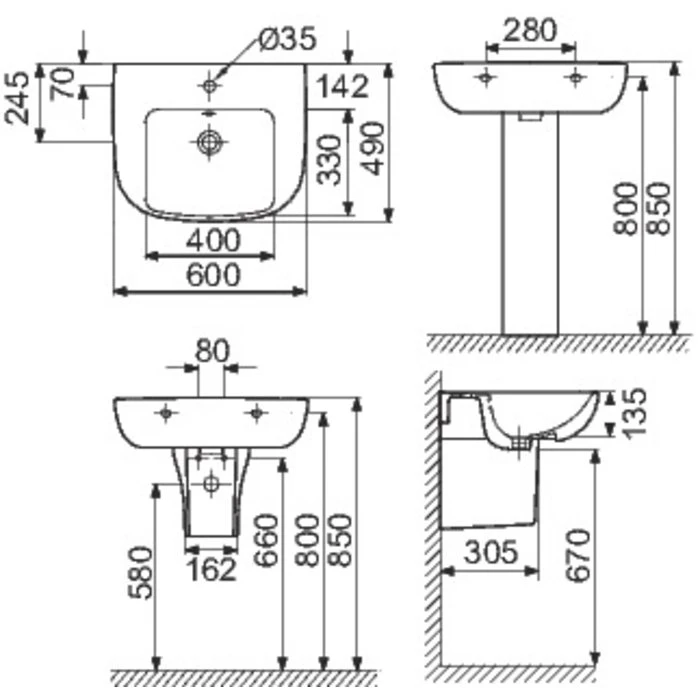 Lavabo Odeon Up – Image 2