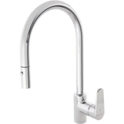 Mitigeur évier Nova - Bec Haut - À Douchette