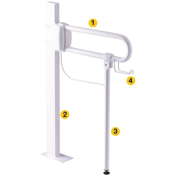 Béquille De Soutien Blanche - 655 à 690 Mm - Pellet ASC – Image 2