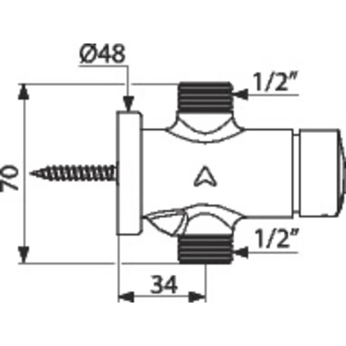 Robinet De Douche - Temposoft 2 - Delabie – Image 2