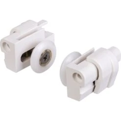 Roulettes Déclipsables Pour Porte De Douche Lunes 2.0 2P - Jeu De 2