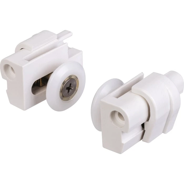 Roulettes Déclipsables Pour Porte De Douche Lunes 2.0 2P - Jeu De 2