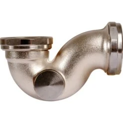 Siphon De Bidet Nickelé Mat - 1"1/4 - Ø 32 Mm