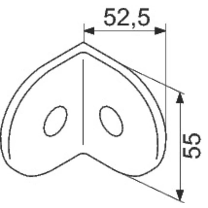 Equerre De Fixation BW Pour Cloison Modulaire – Image 2