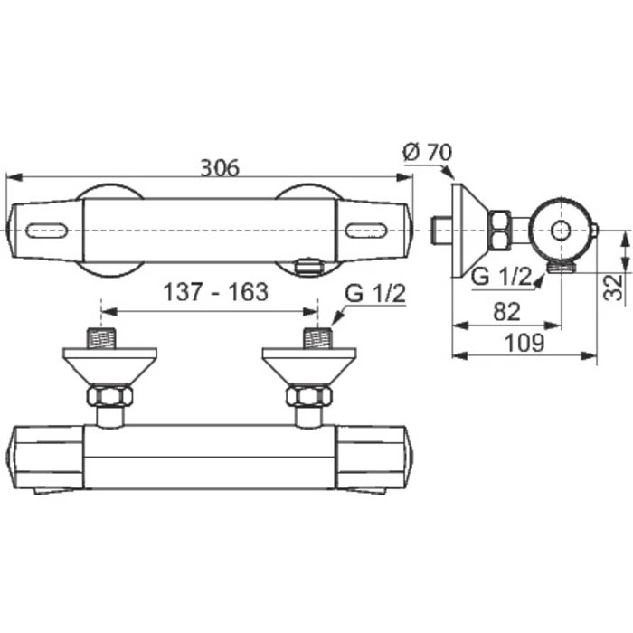 Mitigeur Douche Thermostatique - Olyos - Ideal Standard – Image 2