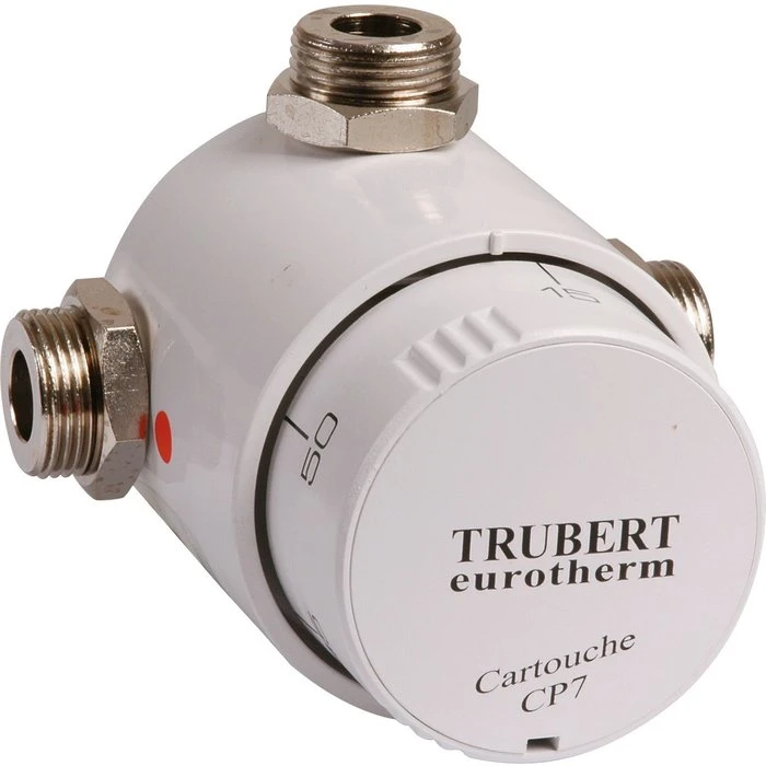 Mitigeur Thermostatique Collectif Trubert Eurotherm, Jusqu'Ã 42 L/min - Blanc - Watts Industries