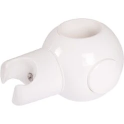 Support De Douchette - Coulissant Blanc - Pellet ASC