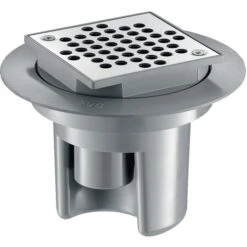 Siphon De Sol à Hauteur Réglable - 100 X 100 Mm - Delabie