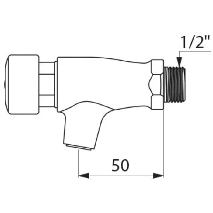 Robinet De Lavabo Mural - Tempostop AB - Delabie – Image 2