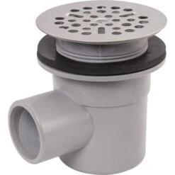 Bonde Siphoïde équerre PVC - Nicoll