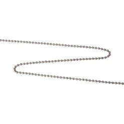 Chaînette Perlée Chromée - Grandsire - Ø3,3