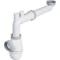 Tubulure Lavabo à Emboitement - Valentin - Sans Serrage Ni Collage