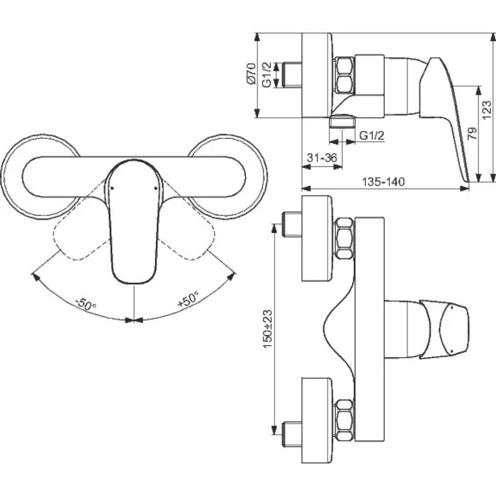 Mitigeur Douche Okyris – Image 2