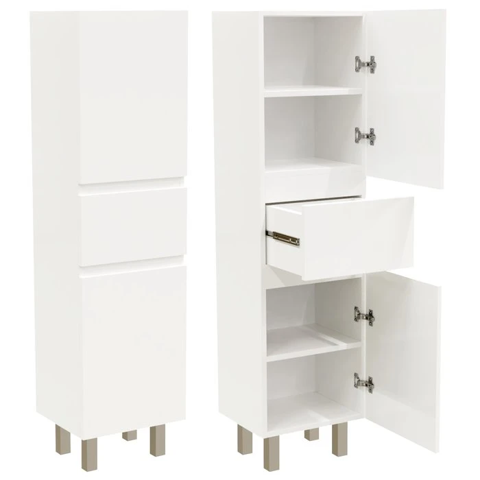 Armoire De Salle De Bain Réversible Créazur - Profondeur 30 Cm