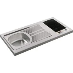 Evier Cuisinette + Domino De Cuisson - Moderna