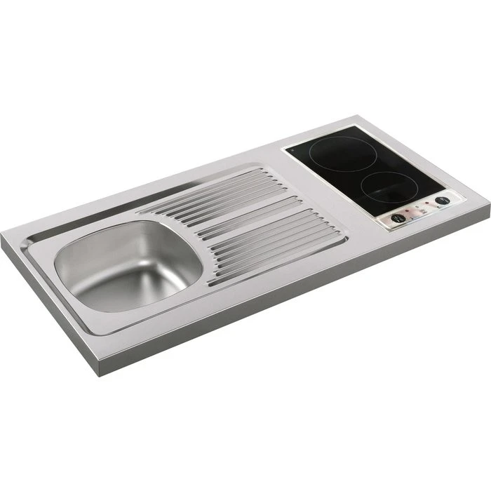 Evier Cuisinette + Domino De Cuisson - Moderna