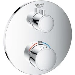 Façade Douche - Grohtherm - Grohe - 2 Sorties - Avec Inverseur