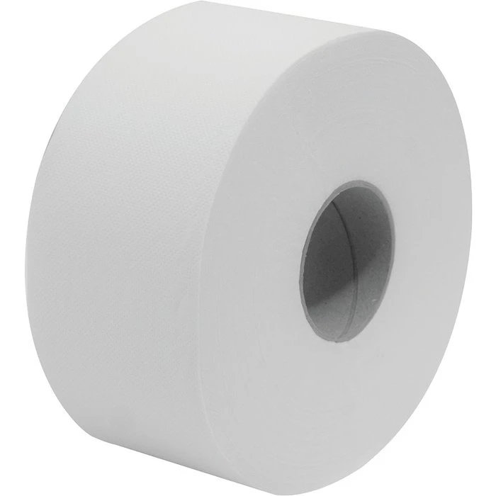 Rouleau Papier Toilette Mp Hygiène - Blanc - 160 M - Ø 19 Cm - Lot De 12