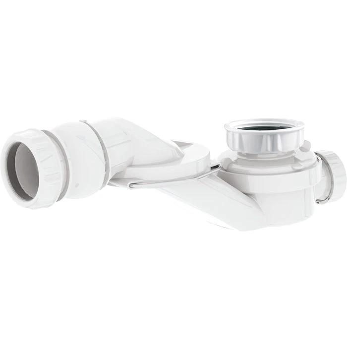 Siphon De Baignoire Extra-plat - 1"1/2 - Ø 40 Mm - Valentin