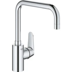 Mitigeur évier Eurodisc Cosmopolitan Grohe - Bec Haut