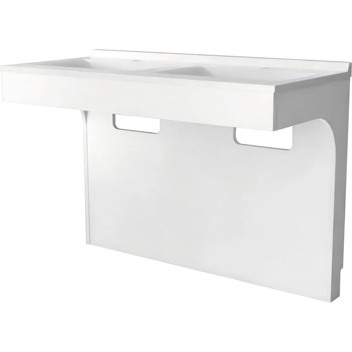 Corps De Meuble Epure 120 Blanc - CREAZUR