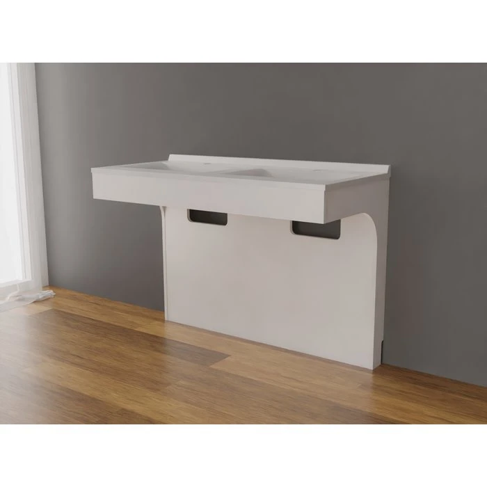 Corps De Meuble Epure 120 Blanc - CREAZUR – Image 2