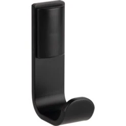 Crochet Porte Peignoir 1 Tête Alur - Noir Mat