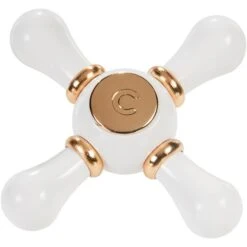 Croisillon De Température Rétro - Eau Chaude