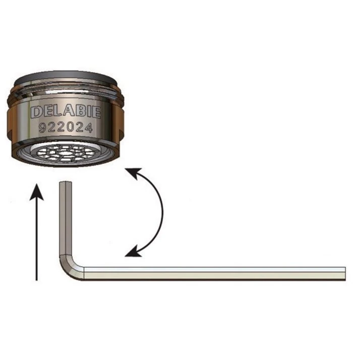 Mitigeur De Lavabo - Tempomix - Delabie – Image 2