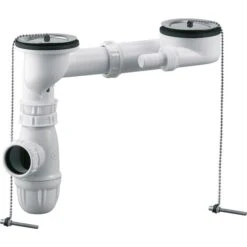 Vidage Complet Pour éviers Grès 2 Bacs Valentin