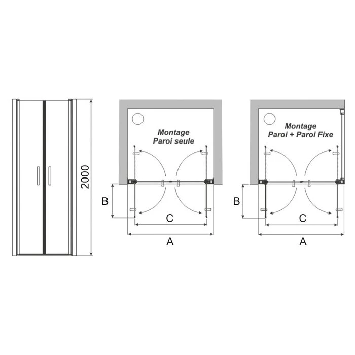 Porte Battante Saloon Jazz Plus – Image 2