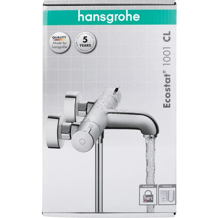 Mitigeur Thermostatique Bain-douche Ecostat 1001 CL - Hansgrohe – Image 2