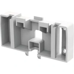 Support De Tablette De Douche Blanche - 230 X 79 X 97 Mm - Arsis - Pellet