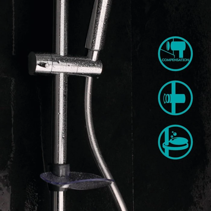 Ensemble De Douche Minéral 120 - 1 Jet – Image 3