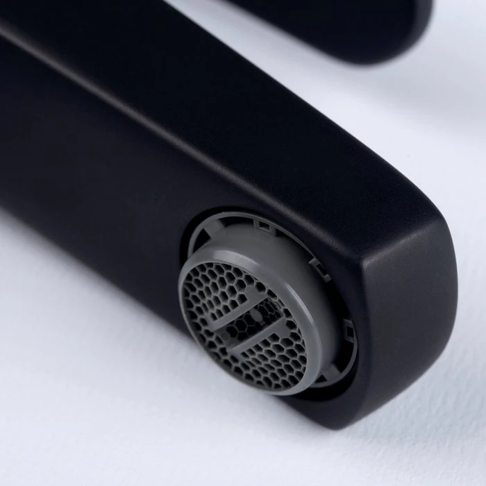 Mitigeur Lavabo - Sider - Ibaya - Fixation Rapide - Sans Vidage - Noir Mat – Image 4